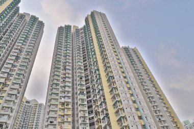 kowloon yan bir halk evinde Hong Kong