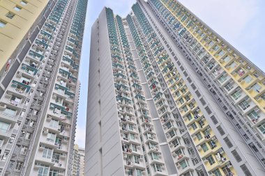 kowloon yan bir halk evinde Hong Kong