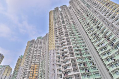 kowloon yan bir halk evinde Hong Kong