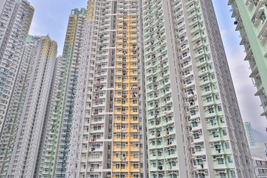 kowloon yan bir halk evinde Hong Kong