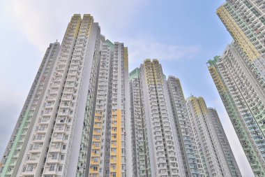 kowloon yan bir halk evinde Hong Kong