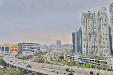 kowloon yan bir halk evinde Hong Kong