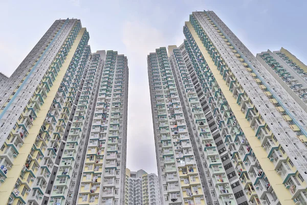 Une maison publique à Hong Kong à côté de kowloon — Photo