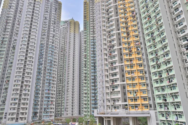 Een openbaar huis in Hong Kong op kowloon kant — Stockfoto