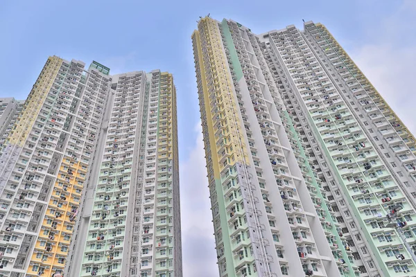 Une maison publique à Hong Kong à côté de kowloon — Photo