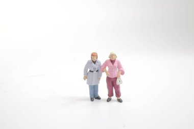 feamale mini bir rakam stand gemide