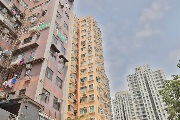 Bostadshuset på det hong kongen — Stockfoto