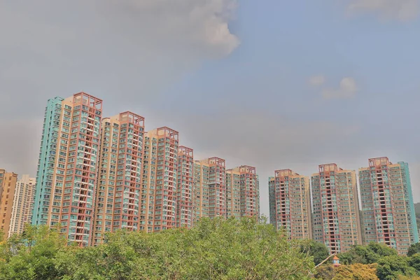Hong Kong vivienda bloque de apartamentos Siu Hong —  Fotos de Stock