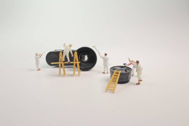 bir mini Yani mini lens temizleme