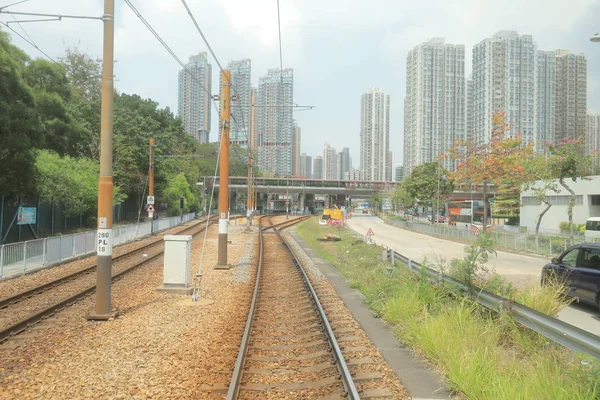 Tuen Mun 地区内の新界西 — ストック写真