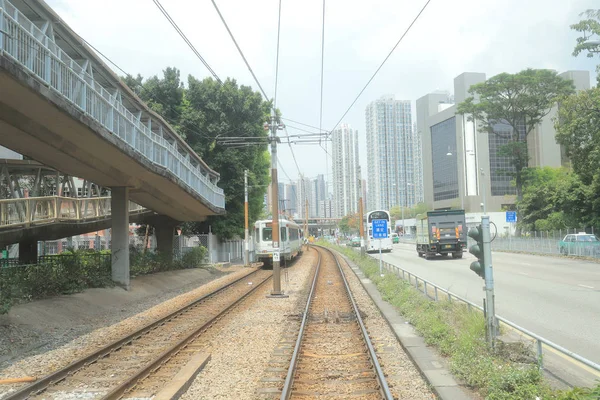 Tuen Mun 地区内の新界西 — ストック写真