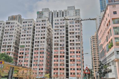 Kennedy Town 'da Hong Kong' da bir daire.