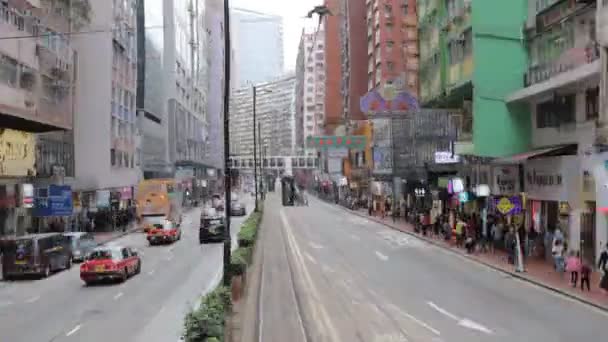 Tramwaj Hong Kong — Wideo stockowe
