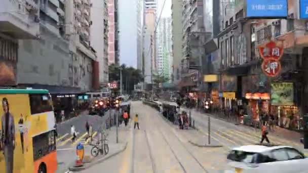 Tram Hong Kong — Video Stock
