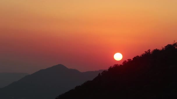 Ηλιοβασίλεμα Στο Χονγκ Κονγκ — Αρχείο Βίντεο