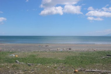 Tren penceresinden Sapporo Hakodate görünümünü