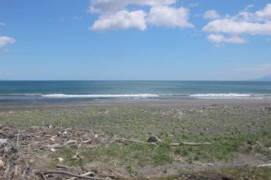 Tren penceresinden Sapporo Hakodate görünümünü