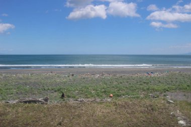 Tren penceresinden Sapporo Hakodate görünümünü