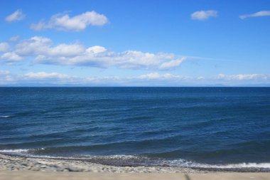 Tren penceresinden Sapporo Hakodate görünümünü