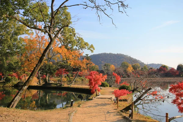 Daikakuji Temporada Otoño Kyoto — Foto de Stock