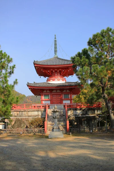 Daigaku Kyoto Japan Val Seizoen — Stockfoto