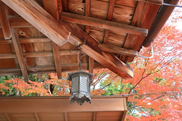 Una Lámpara Japonesa Estilo Antiguo Templo Byodo Kyoto Japón — Foto de Stock