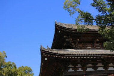 Kyoto için-ji Tapınağı ahşap mimarisi
