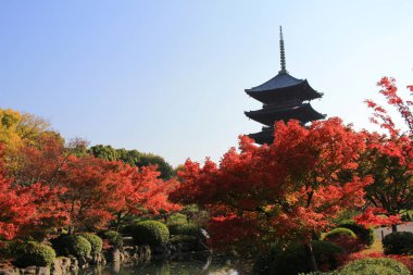 ahşap kule için-ji Tapınağı, kyoto