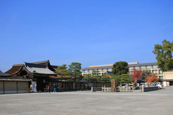 Деревянная Архитектура Храма Тодзи Киото — стоковое фото
