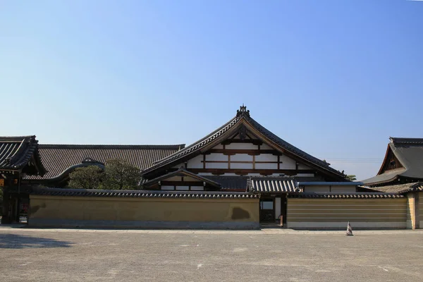 Arquitetura Madeira Templo Kyoto — Fotografia de Stock