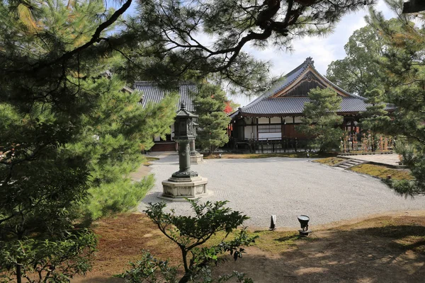 Trädgård Byodo Templet Kyoto Japan — Stockfoto