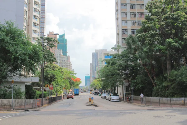 Hong Kong Old Residential Area Cheung Sha Wan — Stock Photo, Image