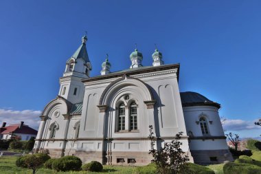 Hakodate, Japonya'da MOTOMACHI Katolik Ortodoks kilisesinde görünümünü