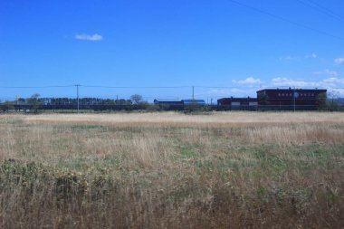 Tren penceresinden Sapporo Hakodate görünümünü