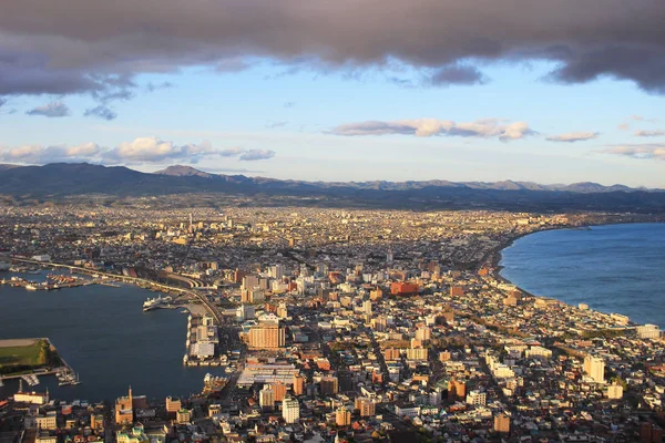 Vista Panoramica Super Cittadina Hakodate Hokkaido Giappone — Foto Stock