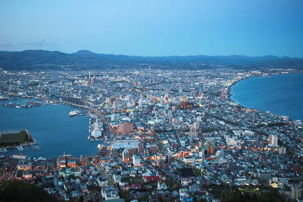 函館山からの夜景 — ストック写真