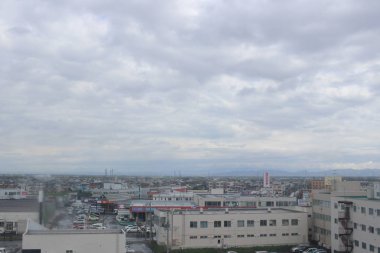 Tren penceresinden Sapporo Hakodate görünümünü