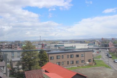 Tren penceresinden Sapporo Hakodate görünümünü