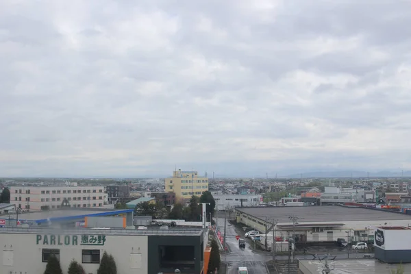 札幌から函館までの車窓の景色 — ストック写真