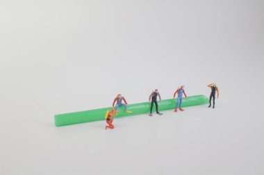 bir mini küçük Sea Diver rakamlar stand yönetim kurulu