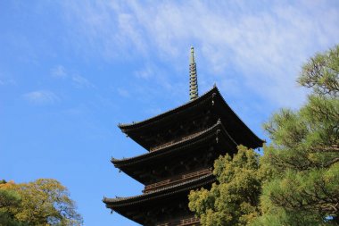 ahşap kule için-ji Tapınağı, kyoto