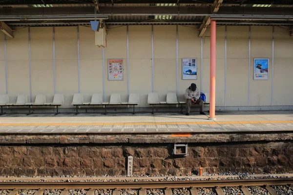 Une Ligne Kintetsu Kyoto Station Kyoto — Photo