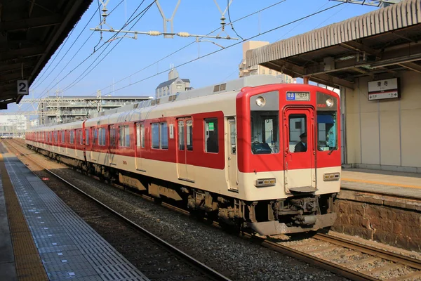 Kintetsu Kyoto Лінію Kyoto Станція — стокове фото