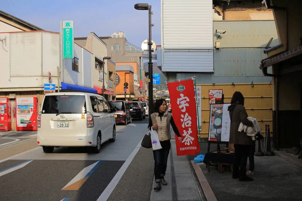 Вид Улицу Uji Kyoto — стоковое фото