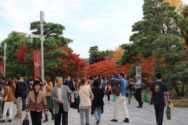 Uji street, kyoto görünümünü
