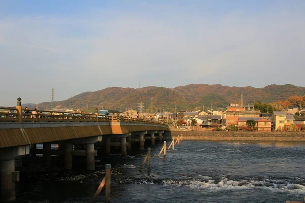Uji Bridge Kyoto — Stock Photo, Image