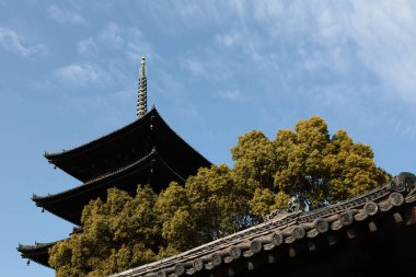 ahşap kule için-ji Tapınağı, kyoto
