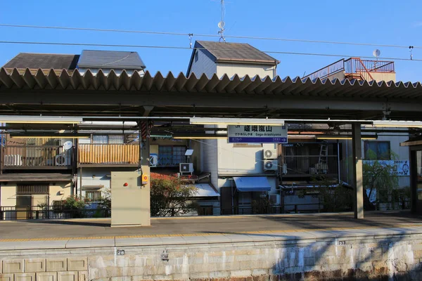 Estación de tren en Kyoto, Japón — Foto de Stock