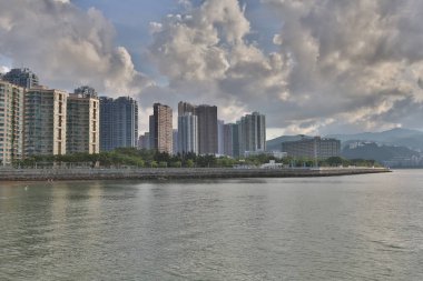  Tolo liman manzara içinde Hong Kong Ma üzerinde Shan