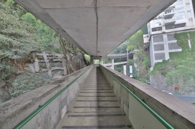 Hong Kong 'da çift güverte Köprüsü